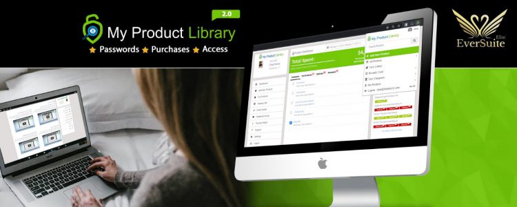 my product library app for digital or graphic purhcases